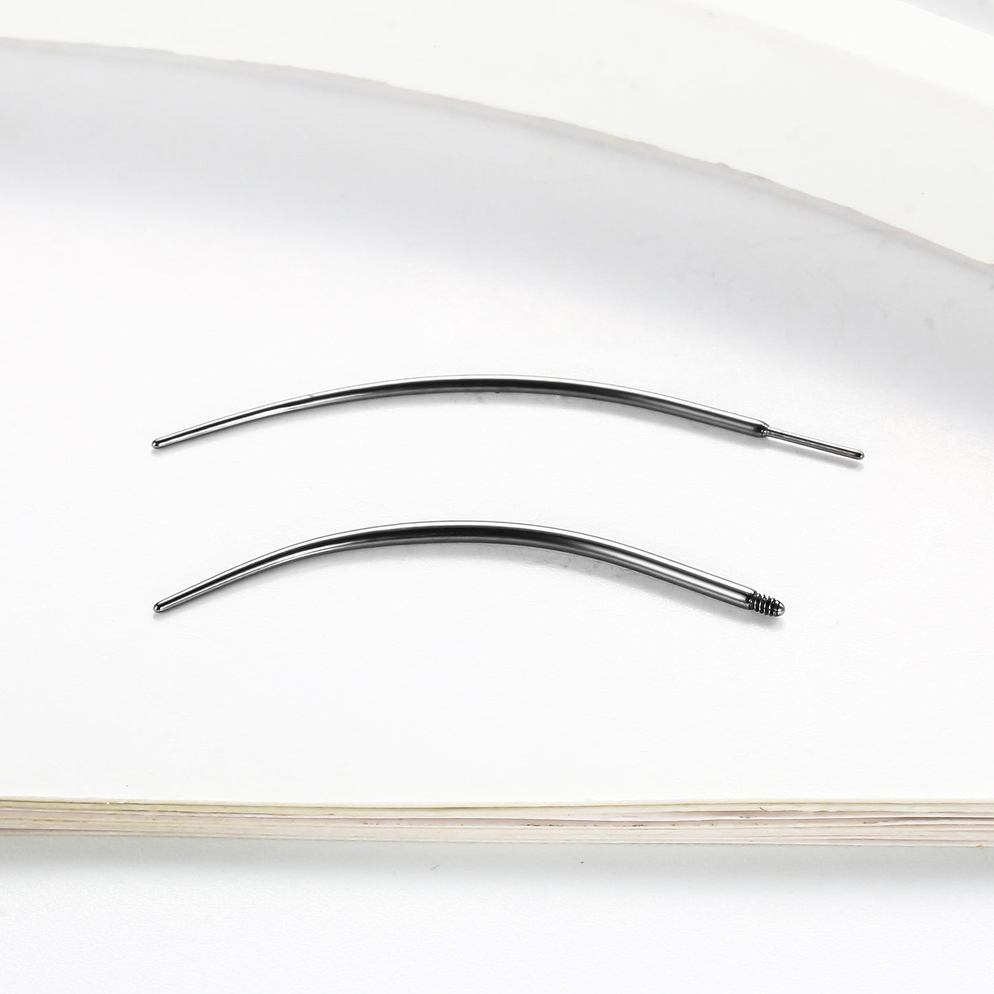 Taper Curvo Titânio Push-Pin 10001