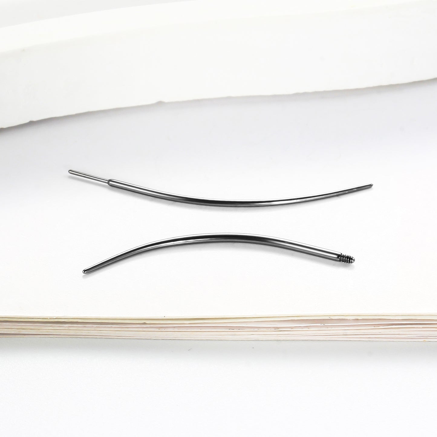Taper Curvo Titânio Push-Pin 10001