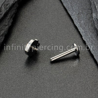 Piercing Labret Titânio Moranguinho
