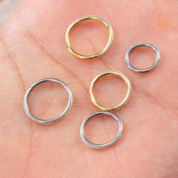 Piercing Argola Segmento Articulado Aço Cirurgico Opala