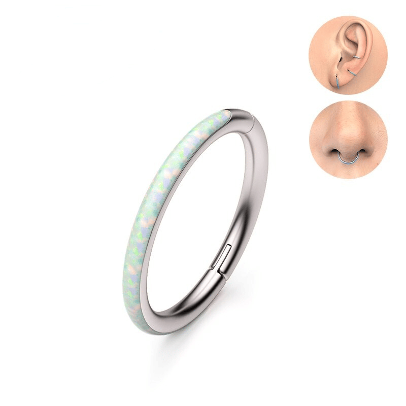 Piercing Argola Segmento Articulado Aço Cirurgico Opala