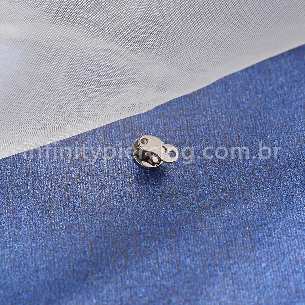 Piercing Microdermal Titânio Zircônia Com Ponta