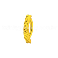 Piercing Argola Para Umbigo Titânio Detalhes