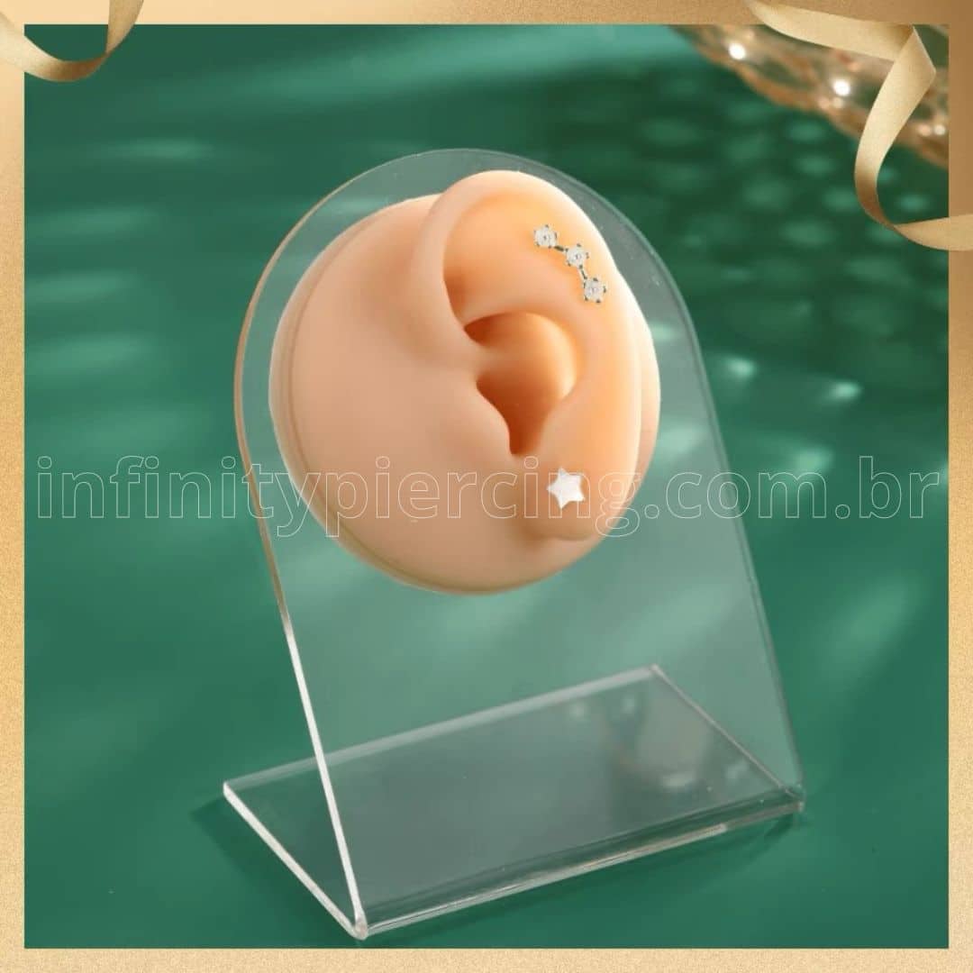 Expositor De Silicone Orelha