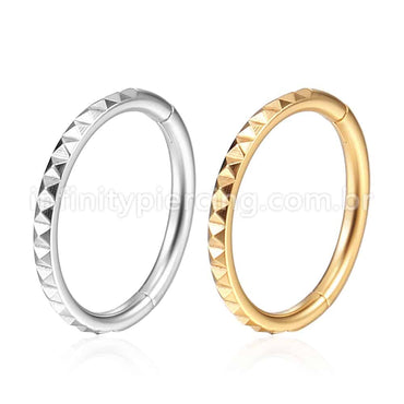 Piercing Argola Aço Cirúrgico Segmento Articulado Detalhado