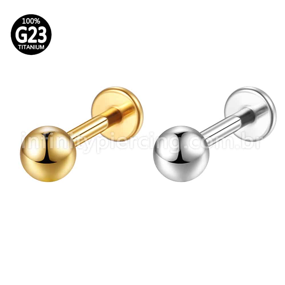 Piercing Per Orecchio, Labret Stud Da 1,2 Mm Con Filettatura Interna E - Foto 11